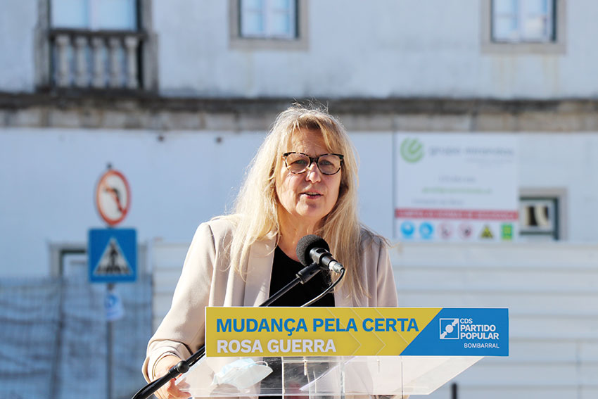 CDS quer ganhar a Câmara do Bombarral com Rosa Guerra