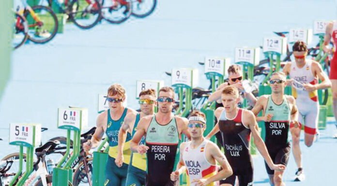 Atletas da região em bom plano no calor da capital japonesa