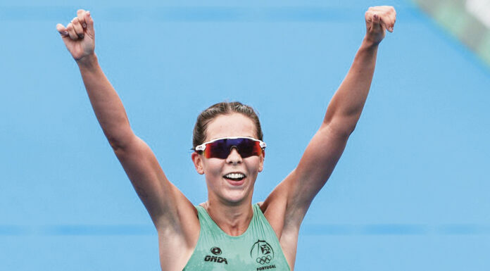 Melanie Santos cai na Taça do Mundo de Samarkand de triatlo