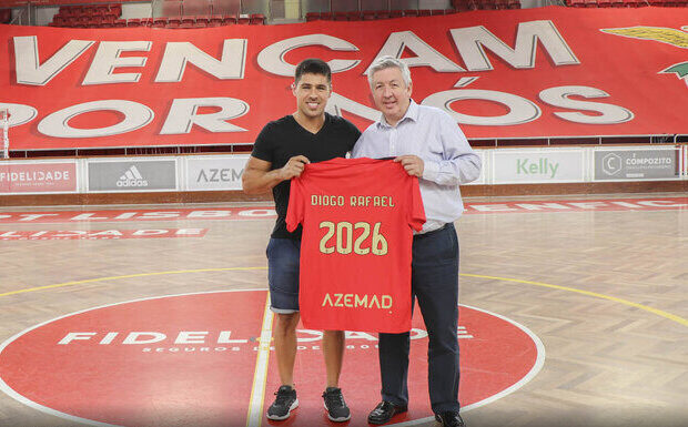 Hóquei em patins: Diogo Rafael renova pelo Benfica até 2026