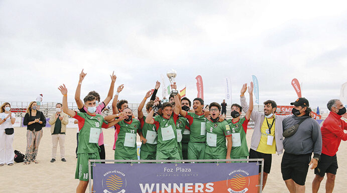 Sótão volta a vencer Madjer Cup em sub-16