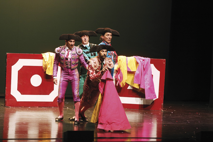 MUU! satirizou as touradas no CCC