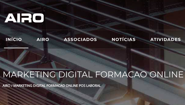 AIRO inicia formação de marketing digital em pós-laboral