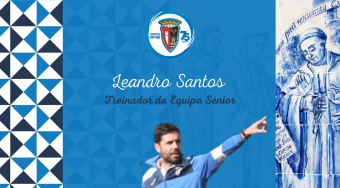 Futebol: G. Alcobaça renova contrato com técnico Leandro Santos