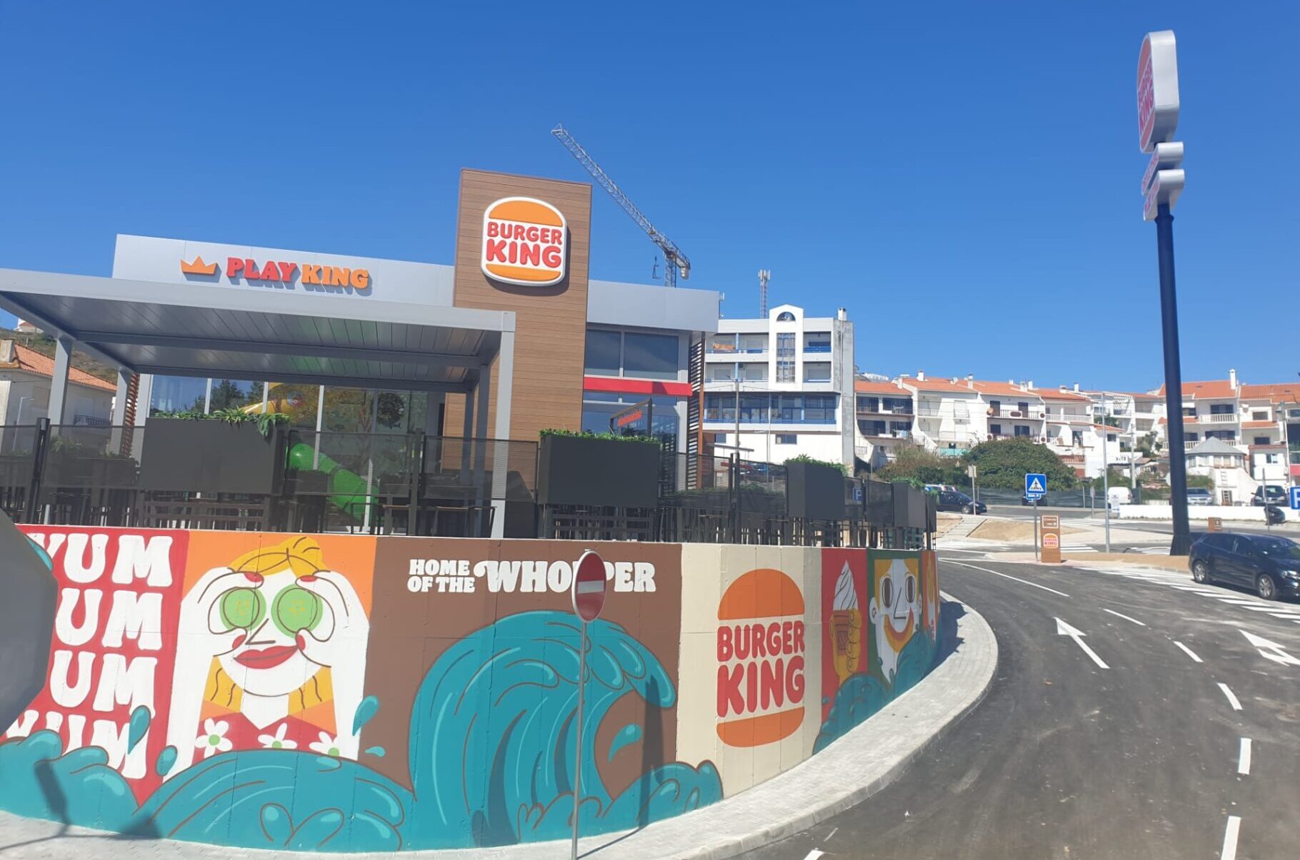 Burger King abre restaurante na Nazaré