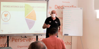 Três áreas de formação como foco