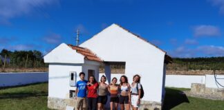 Jovens europeus aprenderam a caiar na vila de Óbidos