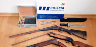 Alcobaça: Dois jovens detidos por posse de arma sem licença