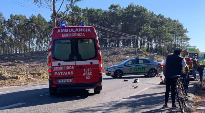 Colisão entre carro e motociclo causa um morto em Pataias