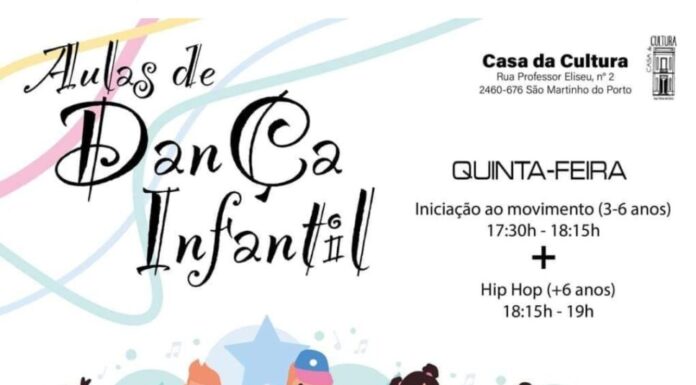São Martinho: Aulas de Dança Infantil na Casa da Cultura