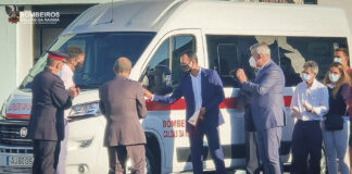 Bombeiros das Caldas ganham nova ambulância