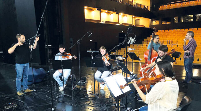 CCC acolheu gravação de banda sonora de filme de animação