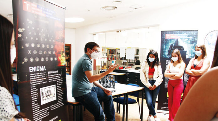 Sparta foi à Bordalo Pinheiro promover área das engenharias