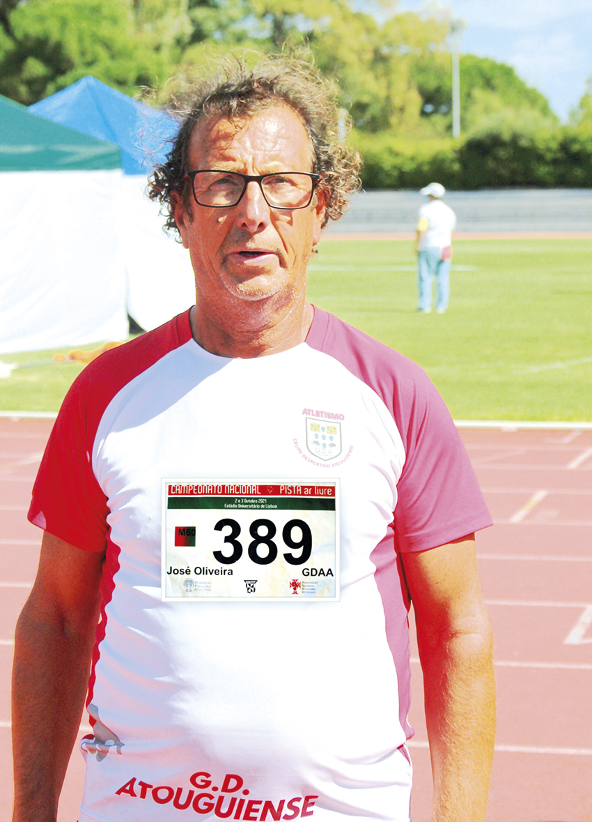 Atletismo: José Oliveira é campeão nacional de marcha atlética M60