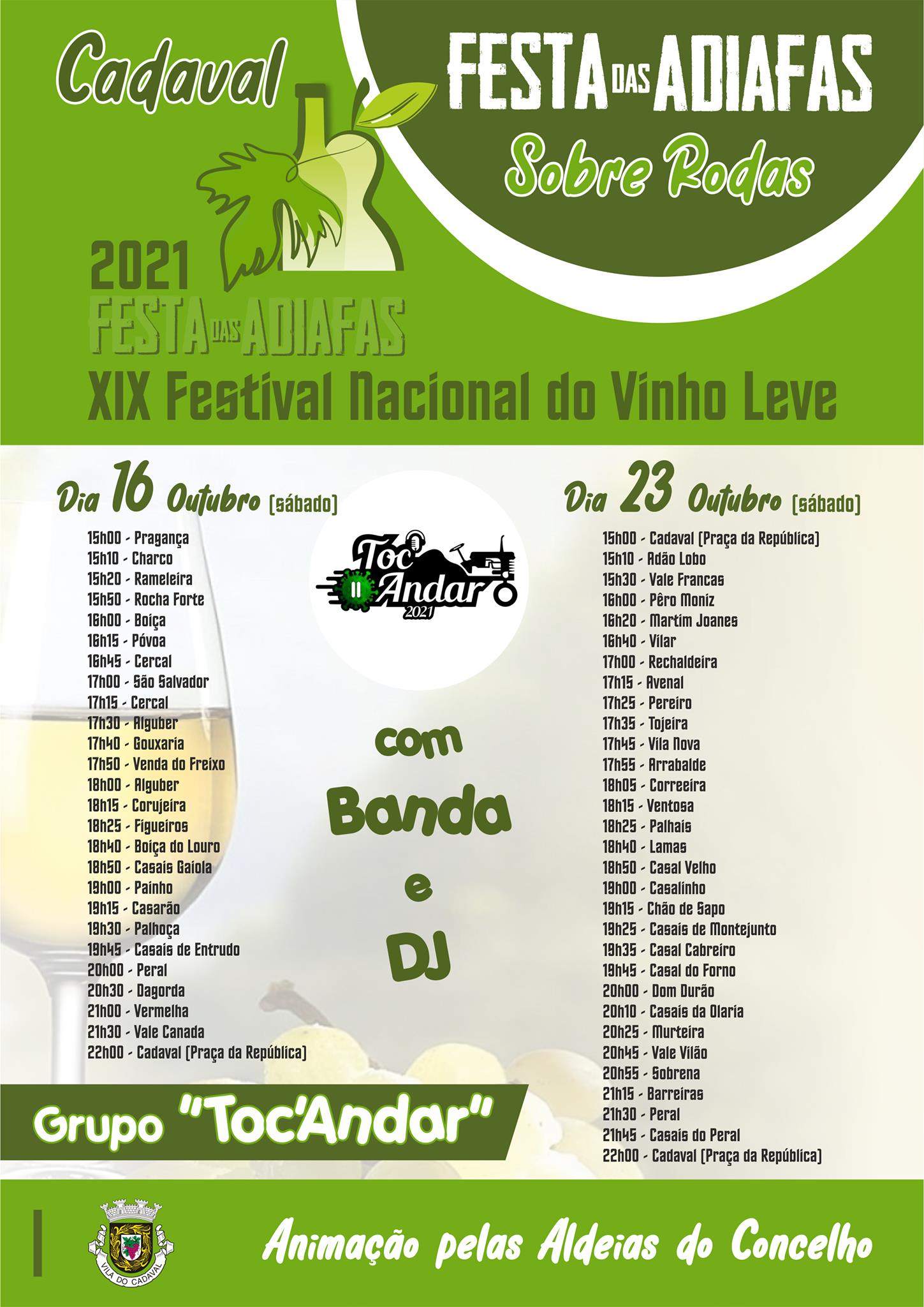 Cadaval: Festa das Adiafas Sobre Rodas prossegue este sábado