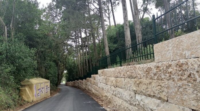 Obras no muro da Mata já foram concluídas