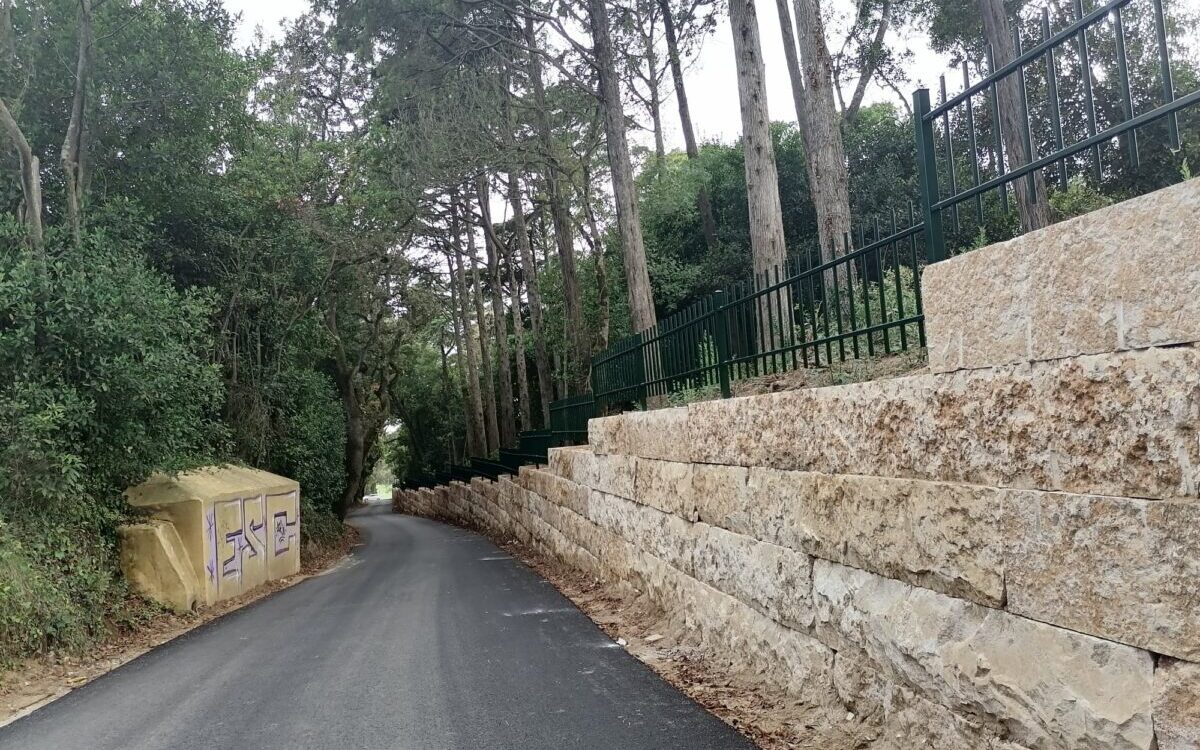 Obras no muro da Mata já foram concluídas