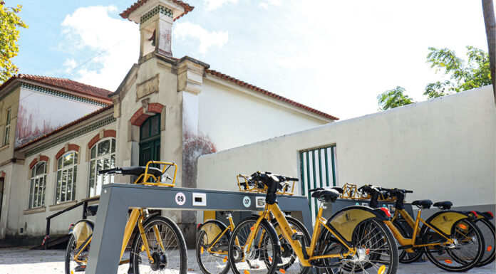 Serviço de bicicletas elétricas suspenso nas Caldas