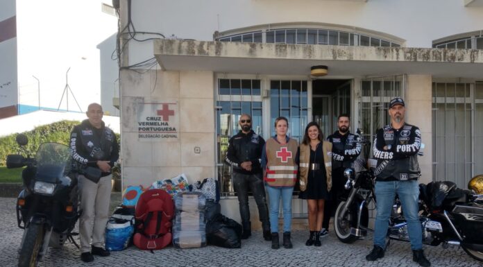 Delegação do Cadaval da Cruz Vermelha recebe doação de bens