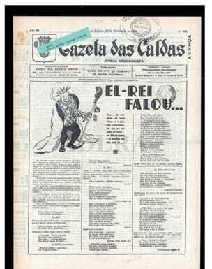 96 primeiras páginas da Gazeta para recordar