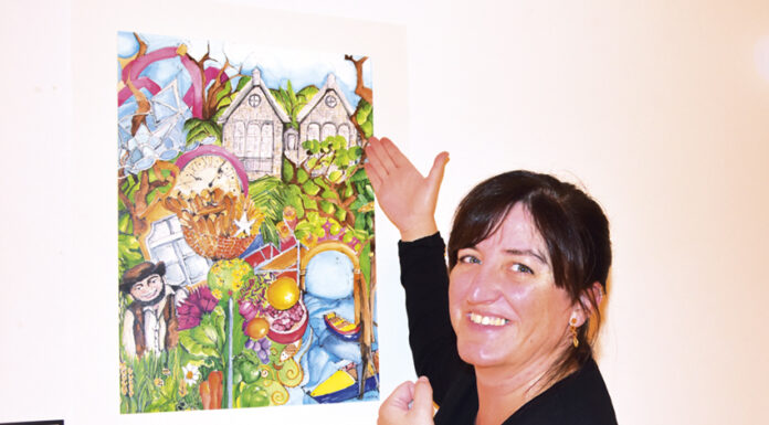 Artista caldense volta a expor aguarelas no Geo