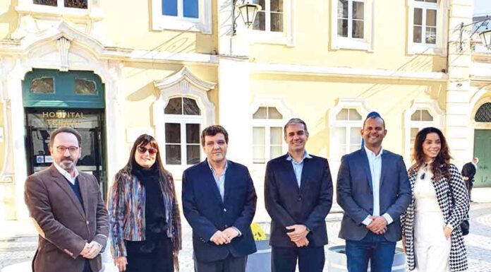 Comitiva de Poços de Caldas recebida no Hospital Termal