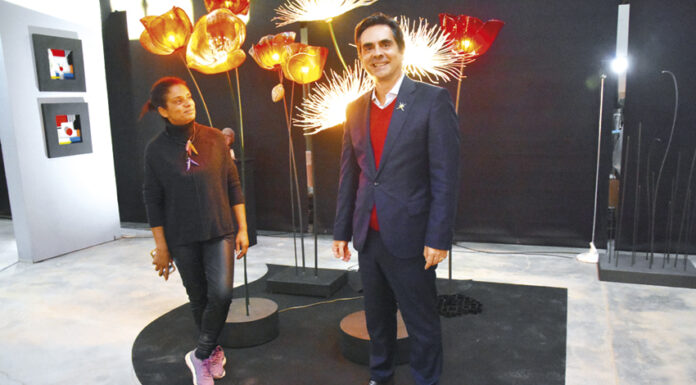 Artista Conceição Cabral mostra obras no Dia de Omã