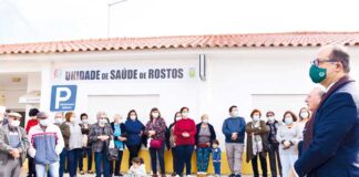 População dos Rostos protesta contra encerramento da Unidade de Saúde