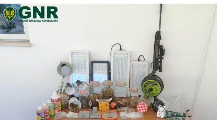 Três detidos em Óbidos com mais de 160 doses de estupefacientes