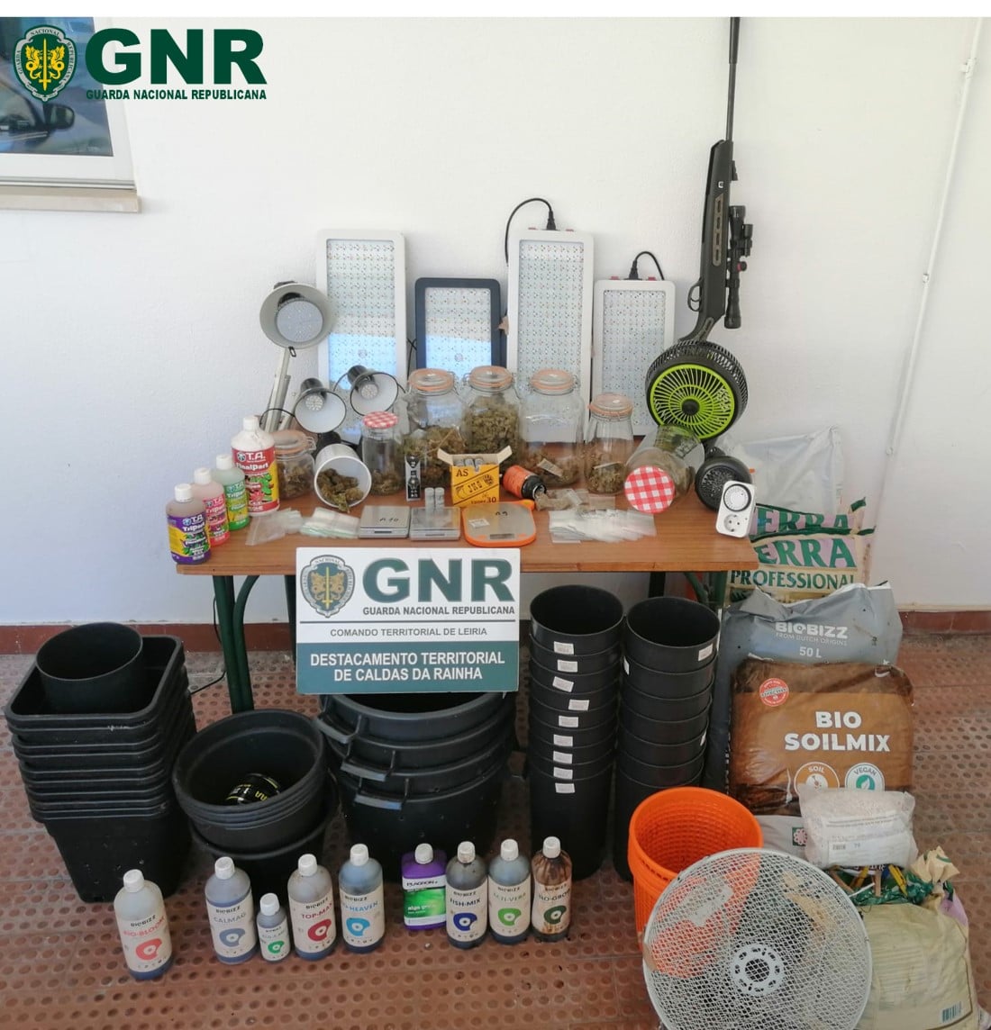 Três detidos em Óbidos com mais de 160 doses de estupefacientes