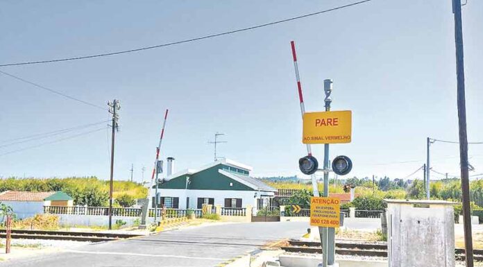 Fechou a última passagem de nível com guarda da linha do Oeste