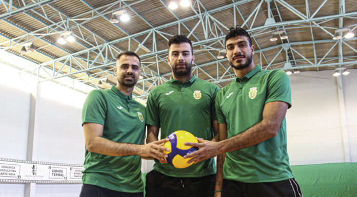 Voleibol: Iranianos do Sporting das Caldas procuram lugar ao sol em Portugal