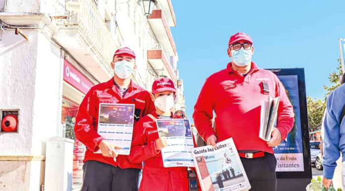 Bombeiros das Caldas prosseguem peditório por todo o concelho