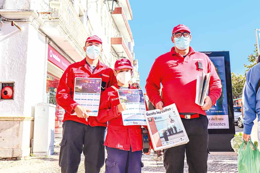 Bombeiros das Caldas prosseguem peditório por todo o concelho