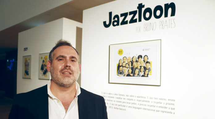 Cartoons do Caldas nice Jazz em exposição