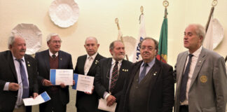 Governador do distrito rotário visitou Caldas