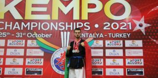 Kempo: Andreia Fialho e João Colaço brilham nos Mundiais