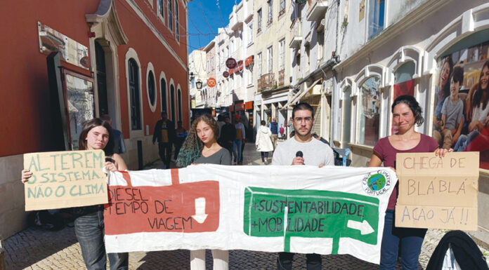Caldas participou na marcha mundial pela justiça climática
