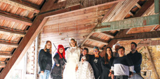 Produção de moda no interior dos Pavilhões do Parque