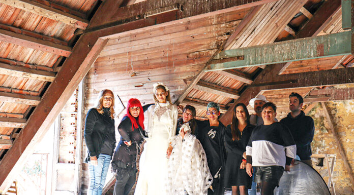 Produção de moda no interior dos Pavilhões do Parque