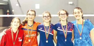 Badminton: MVD festeja três títulos
