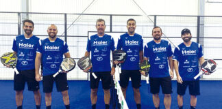 Haier AC Óbidos Padel Team na fase nacional da Liga