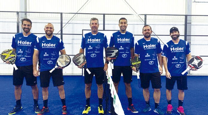 Haier AC Óbidos Padel Team na fase nacional da Liga