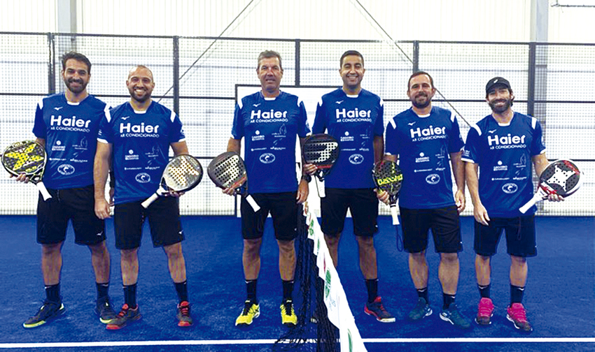 Haier AC Óbidos Padel Team na fase nacional da Liga