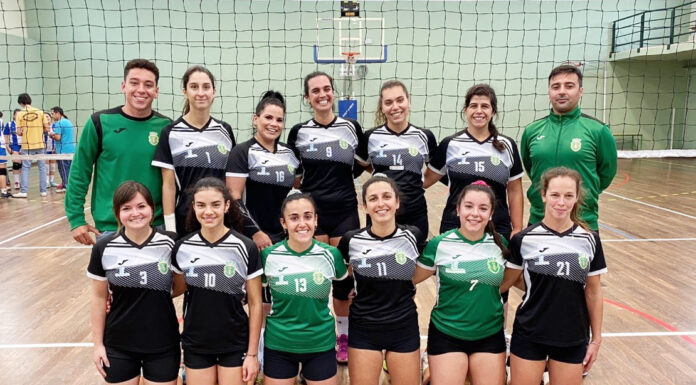 Voleibol: Femininos do Sp. Caldas somam primeira vitória