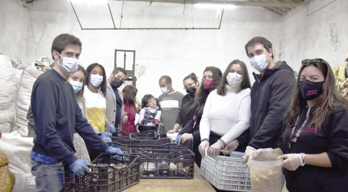 Jovens do Rotaract das Caldas ajudam causa de Pedro Querido