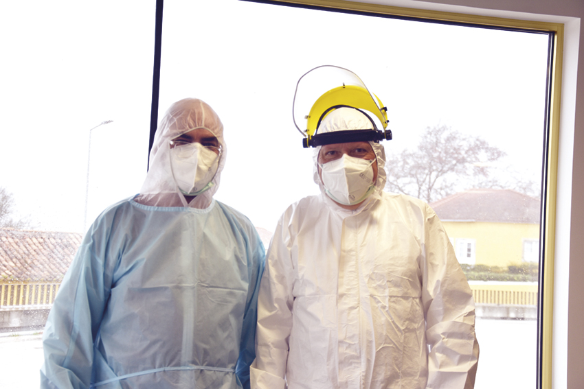 Centro de testes das Gaeiras procurado  por toda a região