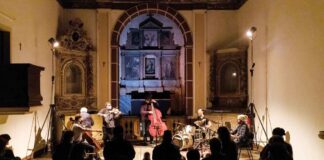 Grémio trouxe músicos para gravar nas Caldas da Rainha