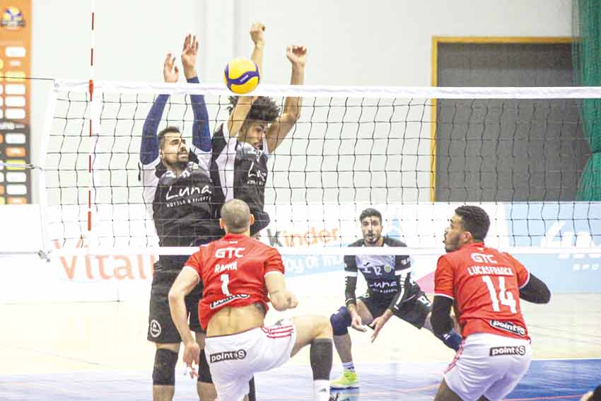 Voleibol: Sp. Caldas obriga Benfica a aplicar-se