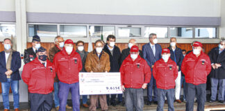 Caldenses doaram 137 mil euros aos bombeiros